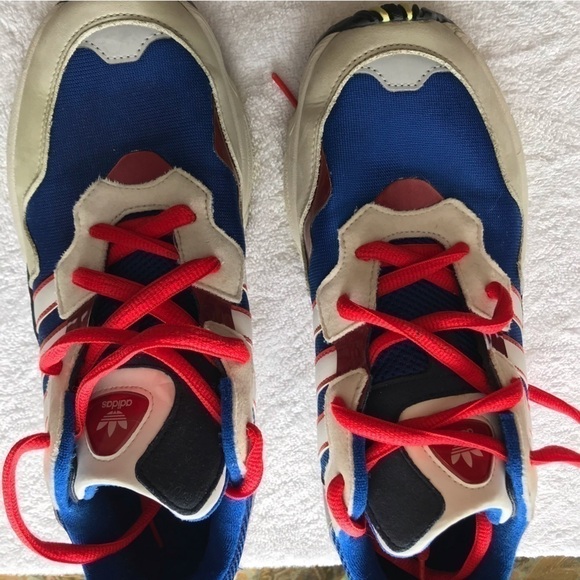 Adidas Yung -96 Navy Red Running Sneaker Shoes. Men’s Size 10. - Picture 12 of 13
